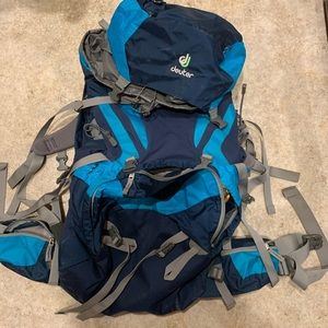 60L deuter backpacking backpack